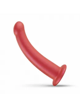 No-Parts Brandon Model with Stable Base Red 17.7 cm Silicone