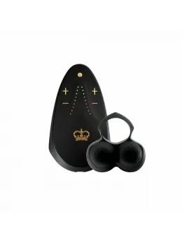 Hot Octopuss JETT TURBO Black - Adjustable Vibrating Silicone Ring