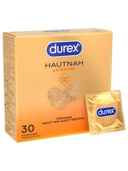 Durex Hautnah Latex Free 30 pcs - Anatomical Polyisoprene Condoms