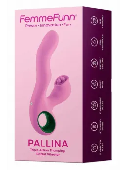 FemmeFunn Pallina Pink - Multi-Mode Intimate Wellness Device, SoftFeel™