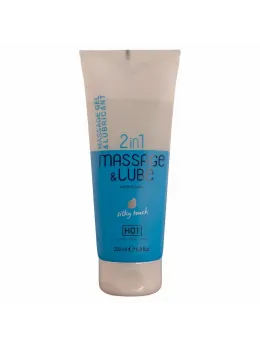 HOT Massage & Glide Gel 2in1 Silky Touch 200ml Water-Based Formula