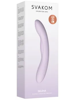 Svakom Selena Intimate Device Pastel Lilac Compact Design