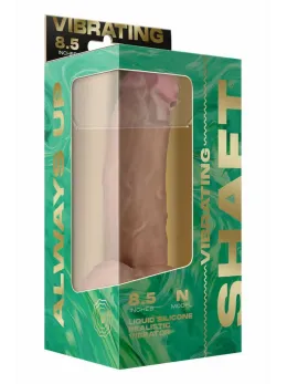 SHAFT Model N 8.5 Inch Vibrating Intimate Device FlexiSkin Pine
