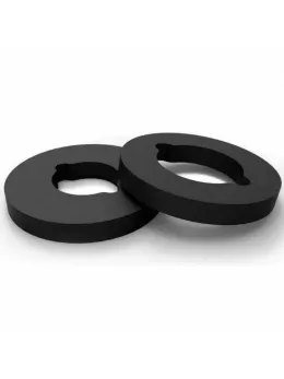 Bathmate Hydromax 7 Protective Comfort Rings Set - 2-Pack, Anatomically Shaped