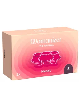 Womanizer Next Replacement Heads S Dark Purple 3-Pack Silicone