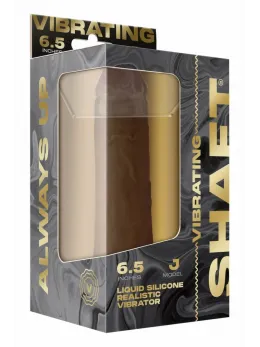 SHAFT Model J 6.5 Inch Vibrating FlexiSkin™ Oak - Wireless, Waterproof