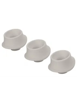 Womanizer W-Heads L Grey Attachment Set 3 pcs Silicone Accessory