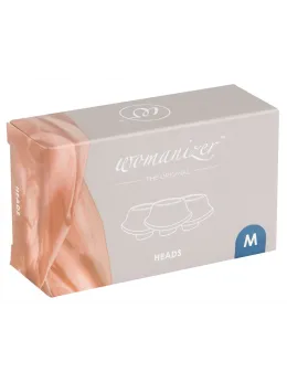 Womanizer Heads Blueberry M - Silicone Replacement Set, 3 pcs