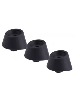 Womanizer Black Silicone Replacement Heads Size S - 3-Pack for DUO Series