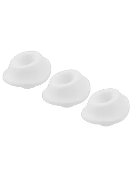 Womanizer Heads S White 3-Pack - Replacement Silicone Attachments