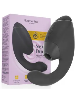 Womanizer Duo Next Black - Dual Air Pulse & Vibration Intimate Machine