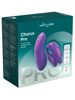 We-Vibe Chorus Pro Flexible Couples Device Cosmic Purple 3 Motors App Control
