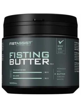 Cobeco Fist Assist Oil-Based Glide Butter 500ml - Maximum Comfort Formula