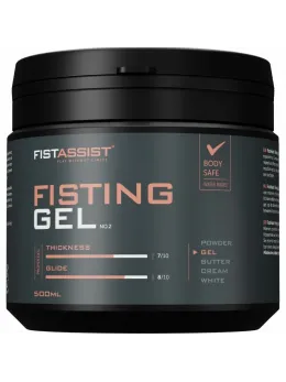 Cobeco Fist Assist Extra-Thick Water-Based Gel 500ml - Long-Lasting Formula