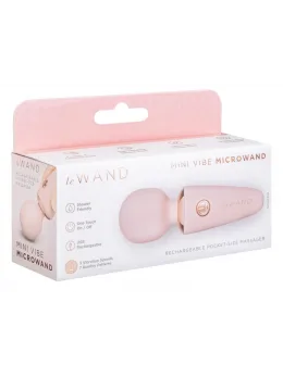 Le Wand Mini Microwand Rose Go - Compact Rechargeable Massage System
