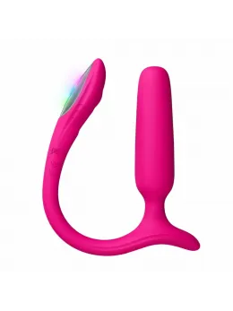 Lovense Lush Interactive Intimate Device Pink - App-Controlled, Light-Up Tail