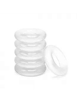 Boners Ring Master Modular Silicone Ballstretcher Set 6 pcs Black