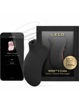 LELO SONA 3 Cruise Black - Sonic Intimate Device with App Control