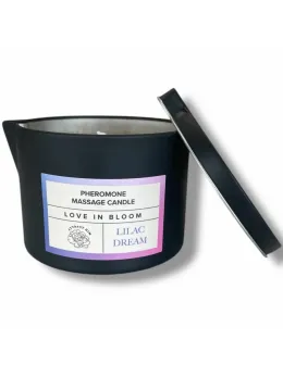 Eye of Love Bloom Massage Candle Indica Lilac Dream 150ml Vegan Aroma