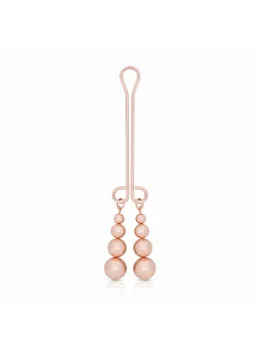 Rosy Gold Precision Clamp with Subtle Weight - Elegant Metallic Finish