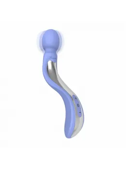 Teazers Curved Wand Lavender - Ergonomic Silicone Vibrating Device