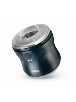 FPPR Dual-Sided Vibrating Sensation Device Black Waterproof Compact