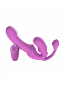 Teazers Strapless Pink Intimate System with Dual Plug & Remote Control