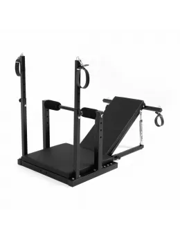 Bedroom Fantasies Kiotos Restraint Chair Adjustable Carbon Steel and Leather 97x58x87cm