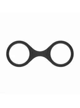 EasyToys Silicone Restraint Handcuffs Black - Flexible & Lightweight Design