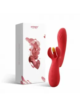 HoneyPlayBox Fortexa Red - Precision A-Spot Tapping Device, App Control