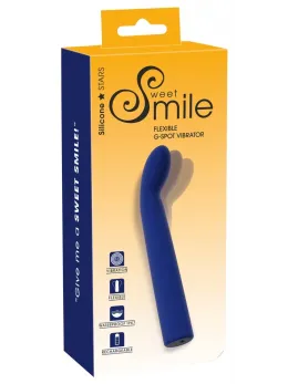 Sweet Smile Flexible G-Spot Vibrator 12 Modes Waterproof Silicone 18.6cm
