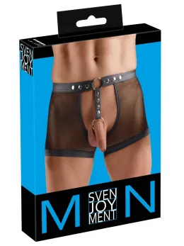 Svenjoyment Men's Jock 3XL - Sheer Net & Wetlook Adjustable Pants