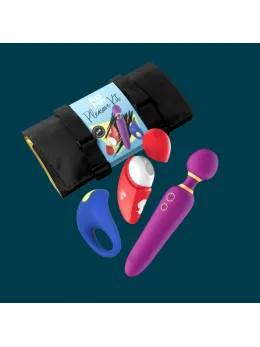 ROMP Pleasure Kit 3-in-1 Set - Wand Massager, Ring & Air System