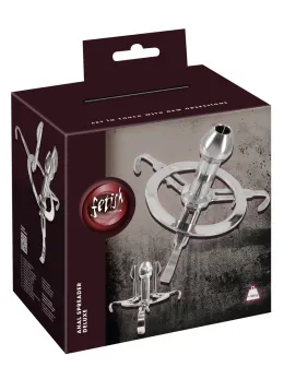 Fetish Collection Anal Deluxe Stainless Steel Adjustable Plug 12.5cm