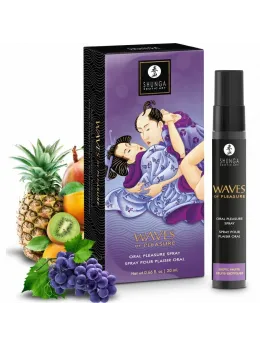 Shunga Waves Oral Spray Exotic Fruits 20ml - Flavored Moisturizing Formula