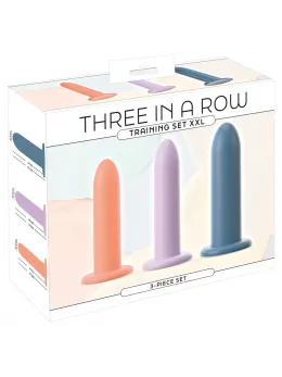 You2Toys Three in a Row Silicone Training Set, 3 Sizes, Pastel Colors