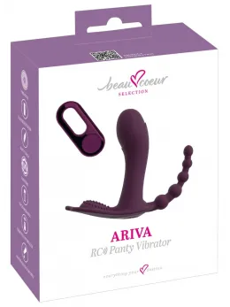 beau coeur ARIVA RC Panty Triple-Action Remote System, Black, 11.7 cm