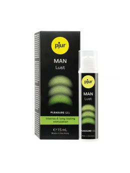 Pjur MAN Lust Gel 15ml - Water-Based Skin Conditioning Formula