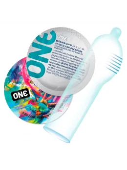 ONE Pleasure Plus 12-Pack Advanced Contoured Latex Condoms