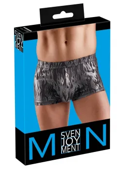 Svenjoyment Pants 3XL Metallic Silver Design, Stretch Waistband