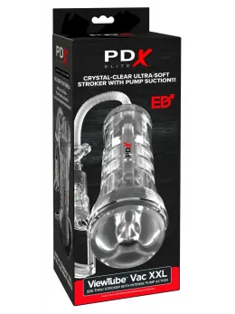 PDX Elite ViewTube Vac XXL Transparent Intimate Vacuum System 27.3cm