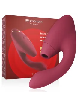 Womanizer Duo 2 Bordeaux Dual Action Intimate Device, Waterproof, Silicone