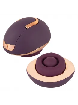 Belou Rotating Vulva Massager Premium 2 Motors USB Black 10 Modes