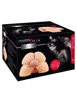 Realistixxx Deluxe Double Torso Natureskin Anatomical Model 31.5 cm