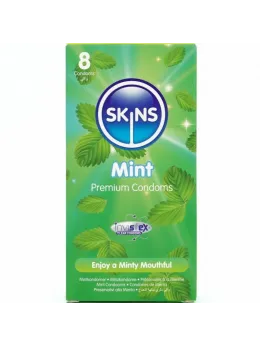 Skins Mint Premium Ultra-Thin Latex Protection Pack 8 pcs