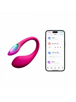 Lovense Lush Mini - Compact App-Controlled Intimate Device, Pink