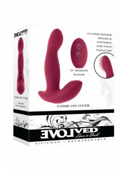 EVOLVED COME ON OVER Intimate Motion Device, Remote, Waterproof, Silicone