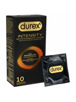 Durex Intensity 10 pcs Ultra-Thin Latex-Free Anatomical Condoms
