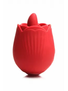 BLOOMGASM French Rose Red Intimate Stimulation Device 10 Modes Silicone
