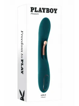 PLAYBOY AURELIE Dual Motor Intimate Device Rose Gold 22.7cm Waterproof